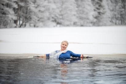 "Miksi aivan järkevät ihmiset menevät vapaaehtoisesti kylmään veteen" – Heli Sillanpää tietää vastauksen tutkijan ihmettelyyn
