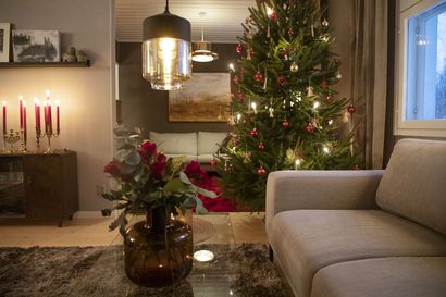 Joulukodin suloisuuteen suorastaan uppoaa: "On tärkeää, että kodissa on kaunista joka suunnalta ja kulmasta katsottuna"