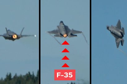 F-35-hävittäjät jylisivät Porissa: Tältä näyttää Suomen uusi hävittäjähankinta