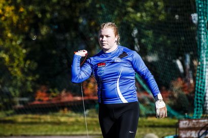 SE-heittäjä Krista Tervo lennätti moukarinsa taas yli 71 metrin: "Tulee helpommin metrejä kuin viime vuonna, kun heitto osuu kohdalleen"