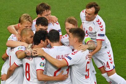 EM-välieriin edenneen Tanskan mestaruusunelma elää - avauspuoliajan maalit riittivät Tanskalle 2-1-voittoon Tshekistä
