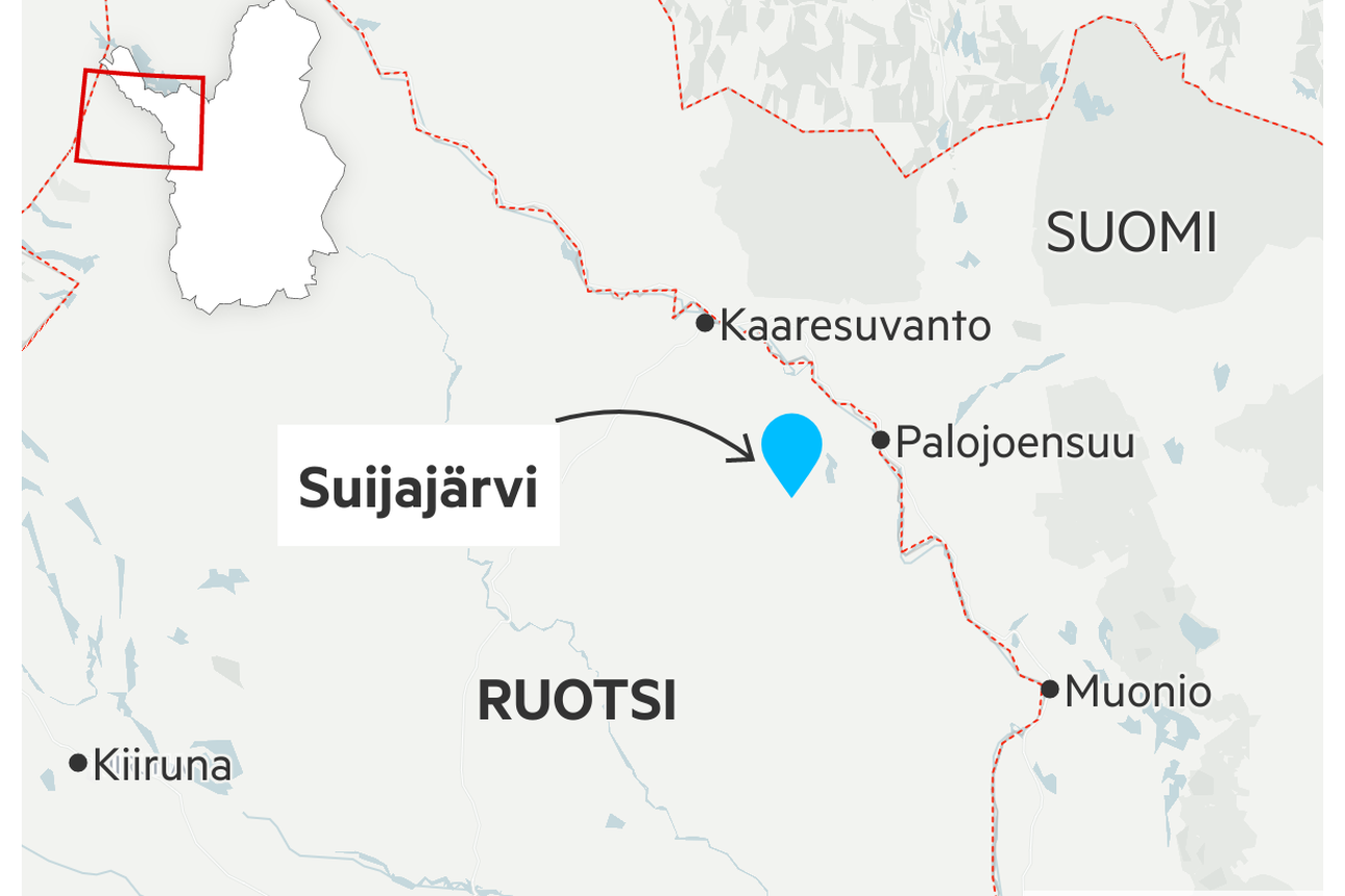 Mies katosi kanootin kaaduttua Pohjois-Ruotsin Suijajärvellä | Lapin Kansa