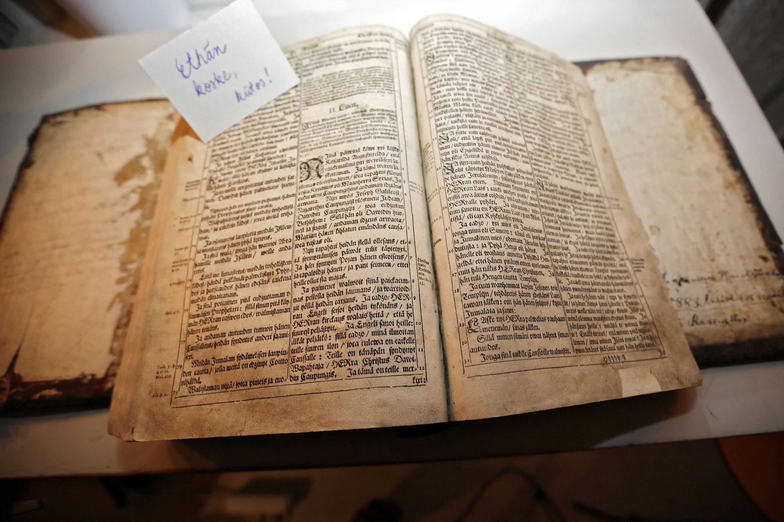 Puheenaihe: Onko Uuden testamentin kielen modernisointi tarpeen? | Kaleva