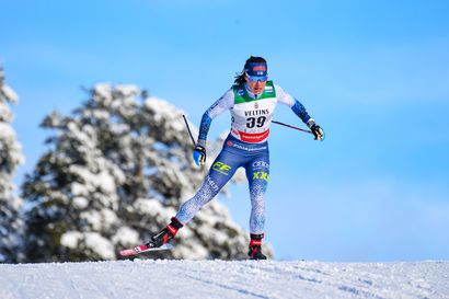 Krista Pärmäkoski jäi 1,9 sekuntia palkintosijasta Falunissa: "Vapaalla hiihtotavalla ihan hyvä kisa"