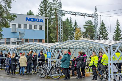 Sata Nokian työntekijää marssi ulos työpaikaltaan Ruskossa – Hallituksen suunnitelmia vastustavia mielenilmauksia nähdään tänään ympäri Pohjois-Suomea