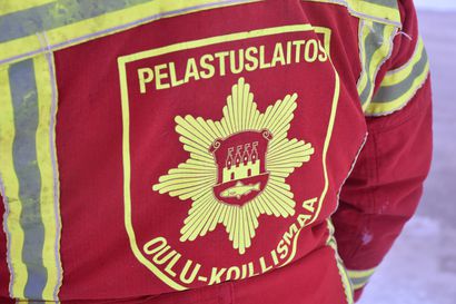 Poro pelastettiin jäistä Kuusamossa – Pelastusmiehet vetivät eläimen köydellä sulasta ylös ja kuivalle maalle rantaan