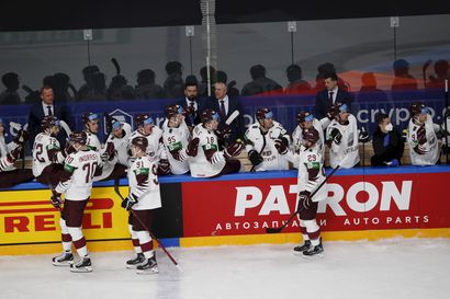 MM-jääkiekon isäntämaalle upea alku turnaukseen: Latvia kaatoi Kanadan 2–0