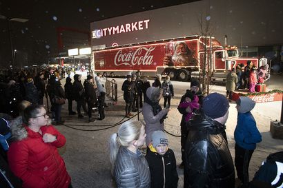 Coca-Colan joulurekan vierailupaikka vaihtuu Oulussa