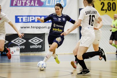 FTK:n kausi päättyi vierastappioon – Tiia Juntikka voitti naisten futsal-liigan maalipörssin
