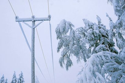Sähköt katkesivat Oulun Korvenkylässä ja Hönttämäessä