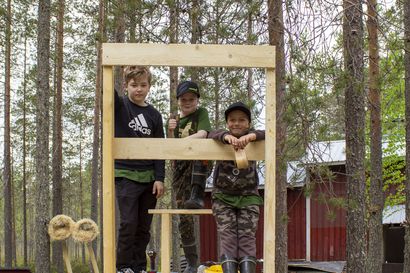 Metsästys kiinnostaa nuoria - Tervolassa järjestetyllä Metso-leirillä lapset pääsivät opettelemaan erätaitoja