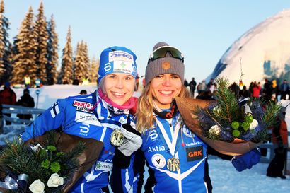 Jasmi Joensuu piti lupauksensa – uran ensimmäinen Suomen mestaruus heltisi Imatran SM-parisprintin kamppailussa Jasmin Kähärää vastaan
