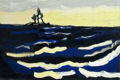 Näyttelyarvio: Hurjista pilvimuodostelmista seesteiseen valonhehkuun – Hannu Lukinin maalauksissa maisema näyttää voimansa