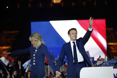 Emmanuel Macron saa jatkokauden Ranskan johdossa – istuva presidentti vei 58,5 prosenttia äänistä