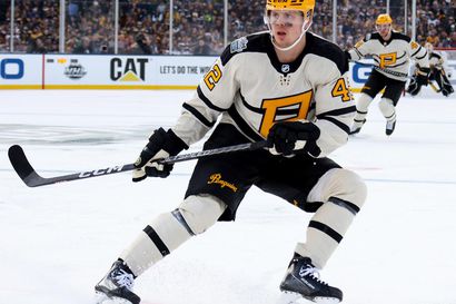 Pittsburghin Kasperi Kapaselle maali NHL:n ulkoilmaottelussa – Coloradon, Mikko Rantanen ja Artturi Lehkonen olivat tehokkaina
