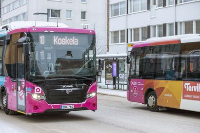 Oulun seudun liikenteen matkakortin arvolipusta poistettiin arvonlisävero maanantaina