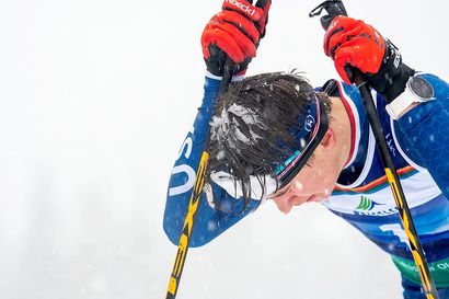 Lumimyräkkä vesitti Niklas Malacinskin MM-haaveet – olympiavoittaja kehui suoritusta sisukkaimmaksi hiihdoksi, jonka hän on nähnyt