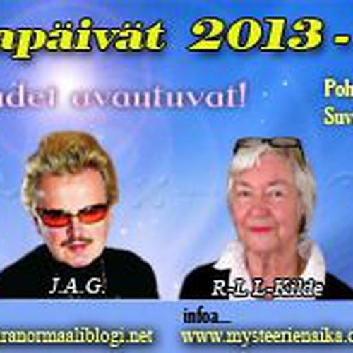 Kosmiset Parapäivät 2013 - Salaisuudet Avautuvat @ Pohjankartanon ...
