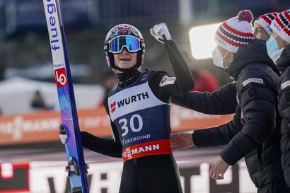 Lindvik juhli ensimmäisenä norjalaisena MM-kultaa Vikersundin hyppyristä - Antti Aalto ainoana suomalaisena 200 metrin kerhossa