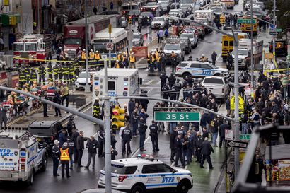 Poliisi otti kiinni New Yorkin metron epäillyn joukkoampujan