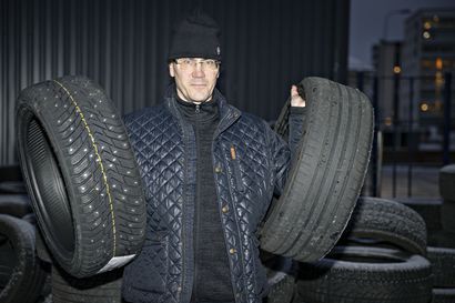 Uudesta tieliikennelaista huolimatta Oulussa renkaat on vaihdettu kuten ennenkin – rengasliikkeen mukaan renkaat ovat tänä vuonna normaalia huonokuntoisempia