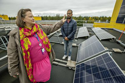 Oululaistutkijat selvittivät, mihin kulmaan aurinkopaneelit kannattaa Oulun korkeudella asentaa ja kuinka paljon keväthanget lisäävät paneelien tuottoa