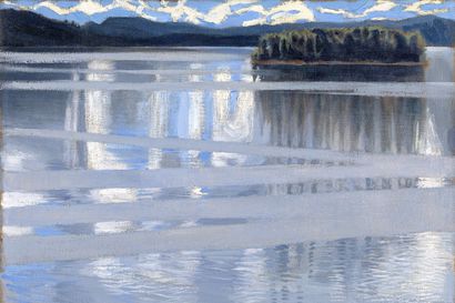 Arvio: Hankien ja järvien riipaisevaa kauneutta – Akseli Gallen-Kallelan tuotantoa kahlaavan näyttelyn väljänä teemana on luonto